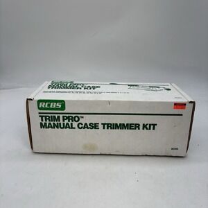 RCBS Trim Pro Manual Case Trimmer Kit #90355 In Box Unused Open